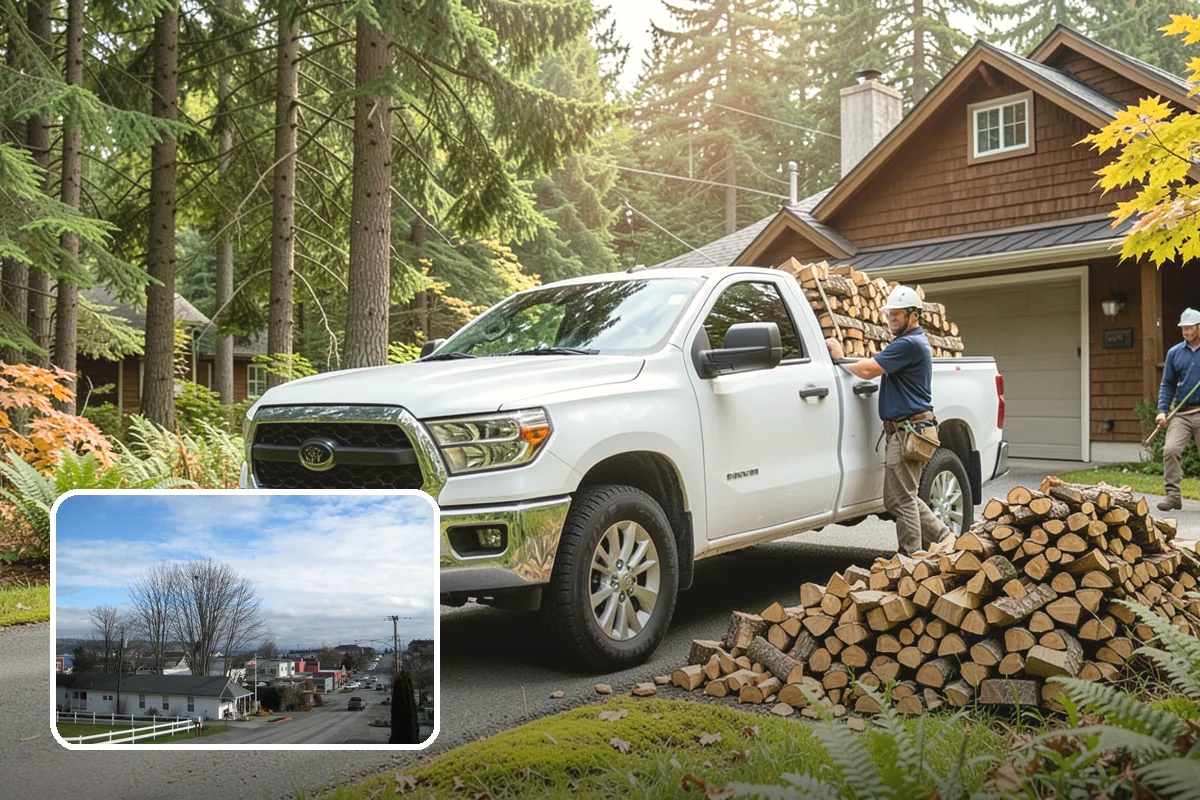 Firewood Disposal in Langley, Island County, WA - Clears out old or unusable wood fast