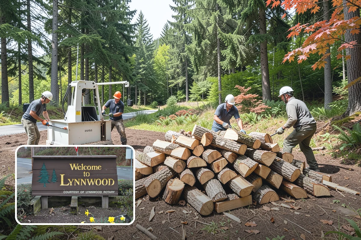 Firewood Disposal in Lynnwood, Snohomish County, WA - Clears out old or unusable wood fast