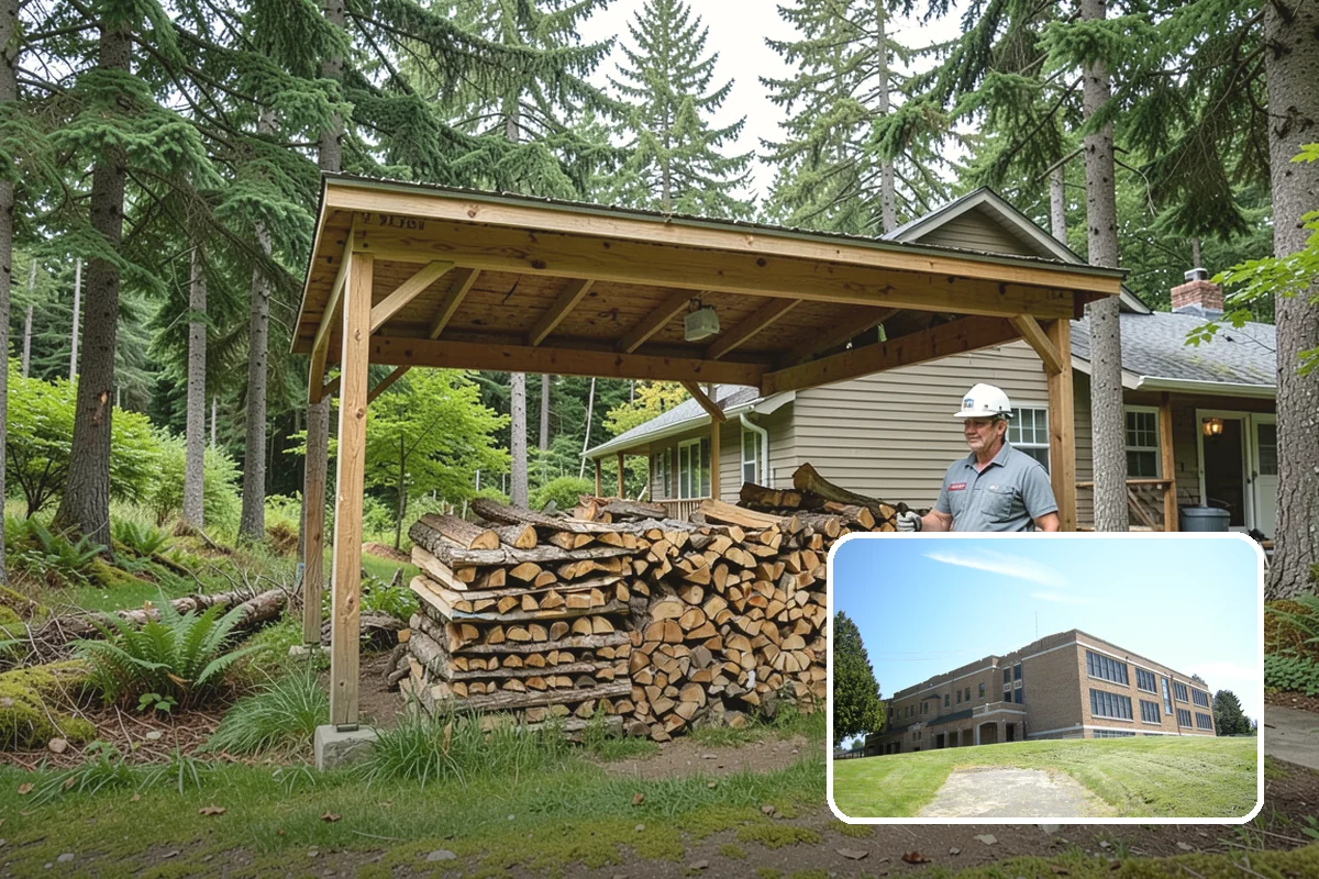 Firewood Disposal in Maple Valley, King County, WA - Clears out old or unusable wood fast
