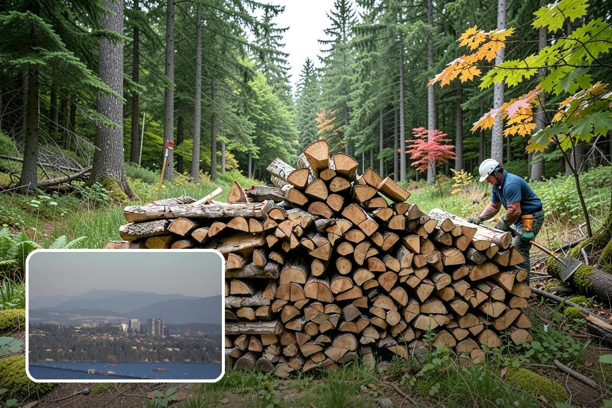 Firewood Disposal in Medina, King County, WA - Clears out old or unusable wood fast