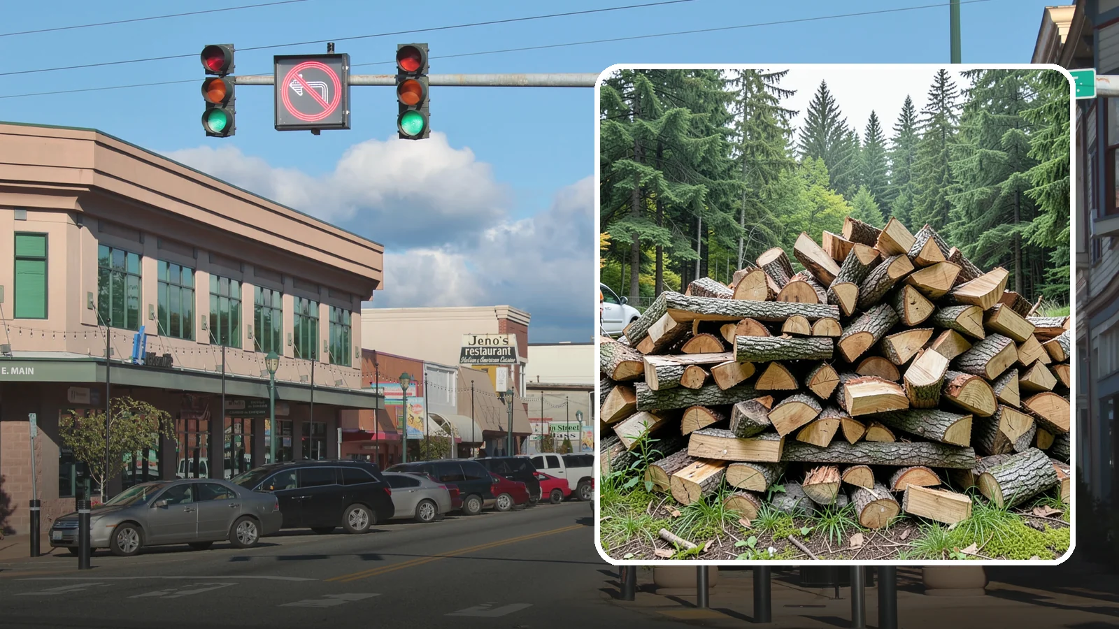 Firewood Disposal in Monroe, Snohomish County, WA - Our firewood disposal service hauls away old, unwanted, or unusable wood so you can reclaim your space.