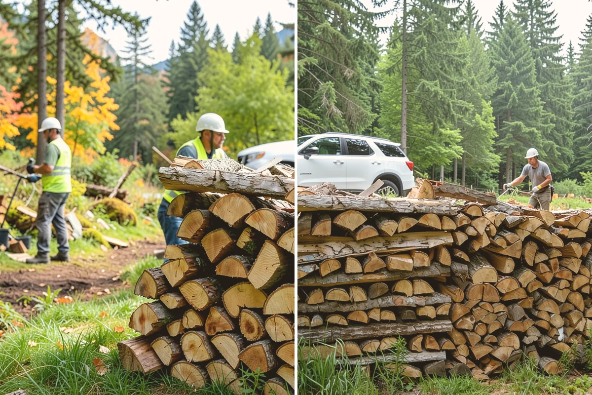 Firewood Disposal in Mount Vernon, WA - Show us the wood you want removed