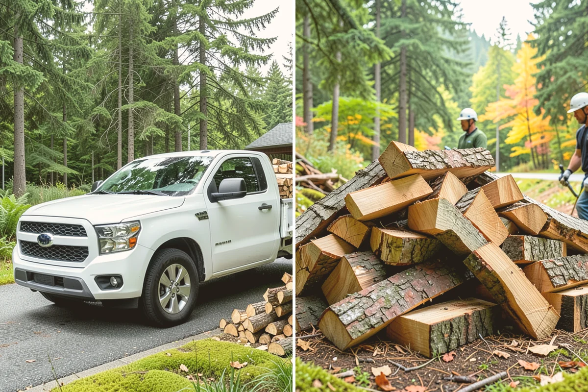 Firewood Disposal in Newcastle, King County, WA - Show us the wood you want removed