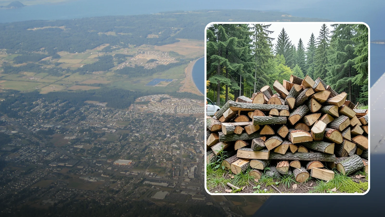 Firewood Disposal in Oak Harbor, Island County, WA - Our firewood disposal service hauls away old, unwanted, or unusable wood so you can reclaim your space.