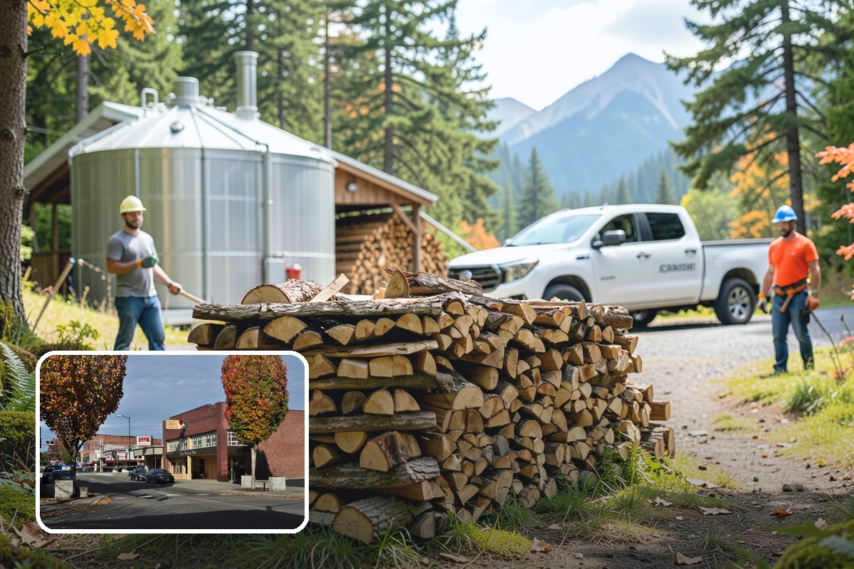 Firewood Disposal in Puyallup, Pierce County, WA - Clears out old or unusable wood fast