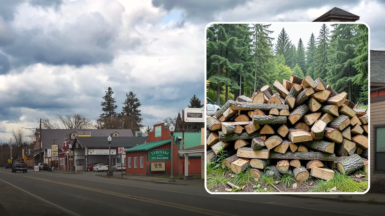 Firewood Disposal in Roy, Pierce County, WA - Our firewood disposal service hauls away old, unwanted, or unusable wood so you can reclaim your space.