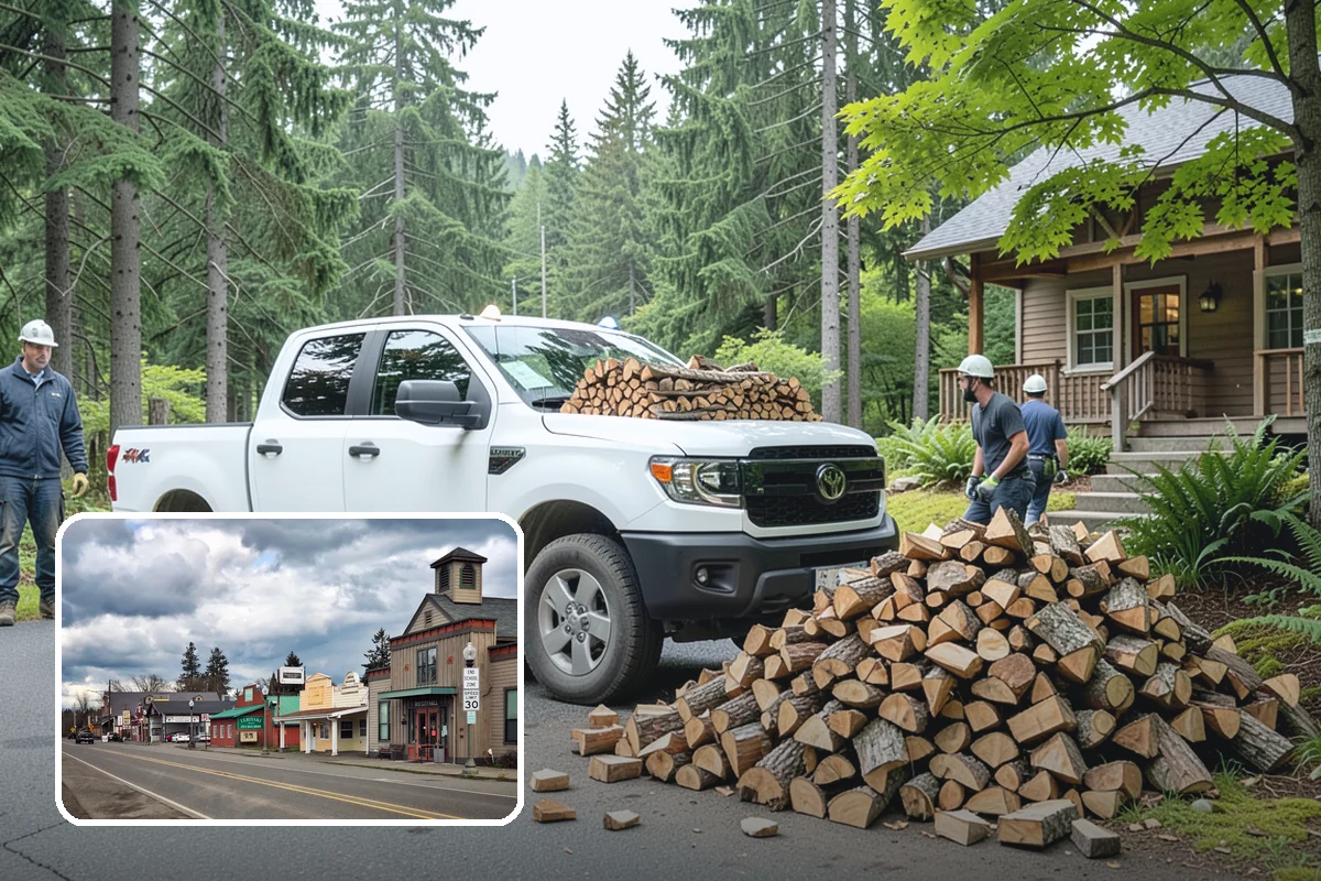 Firewood Disposal in Roy, Pierce County, WA - Clears out old or unusable wood fast
