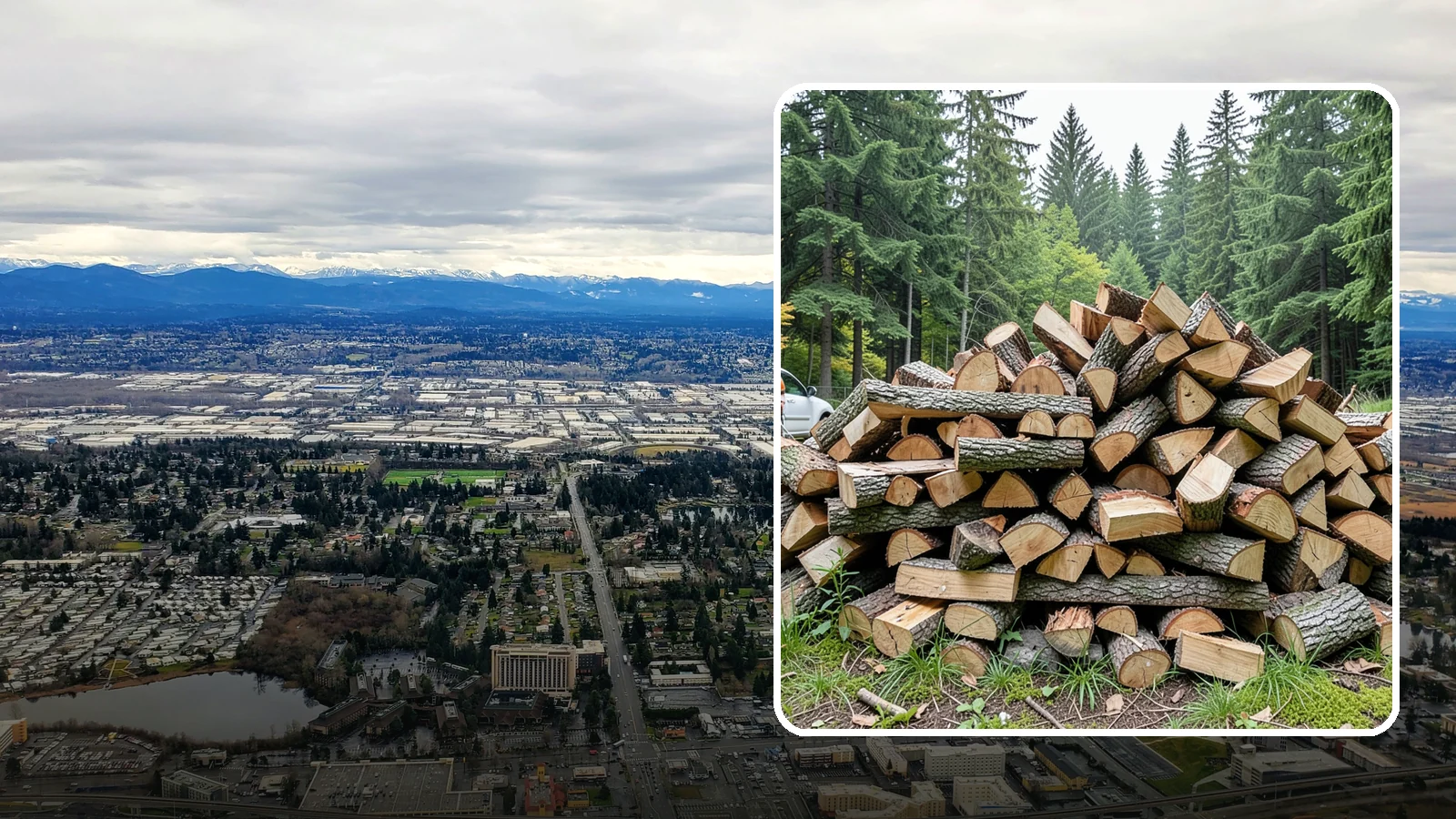 Firewood Disposal in SeaTac, WA - Our firewood disposal service hauls away old, unwanted, or unusable wood so you can reclaim your space.