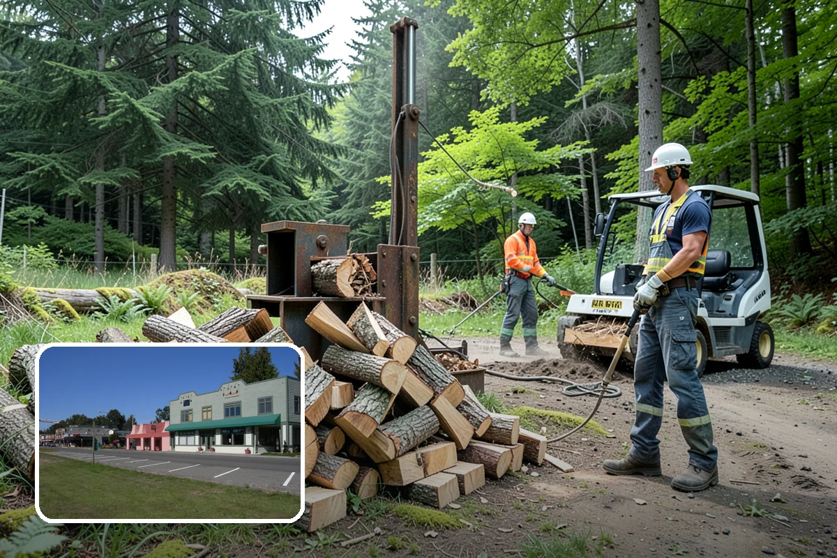 Firewood Disposal in Snoqualmie, King County, WA - Clears out old or unusable wood fast