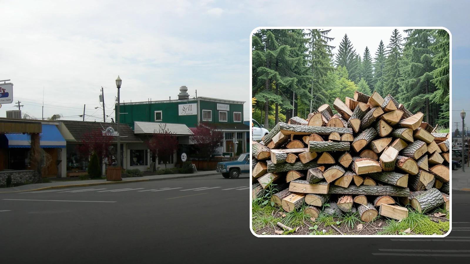Firewood Disposal in Stanwood, Snohomish County, WA - Our firewood disposal service hauls away old, unwanted, or unusable wood so you can reclaim your space.