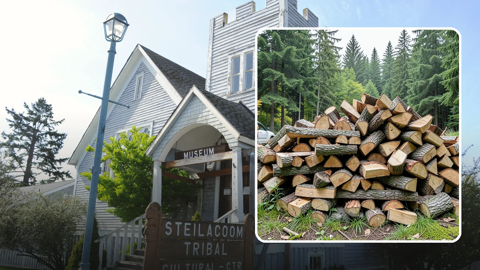 Firewood Disposal in Steilacoom, Pierce County, WA - Our firewood disposal service hauls away old, unwanted, or unusable wood so you can reclaim your space.