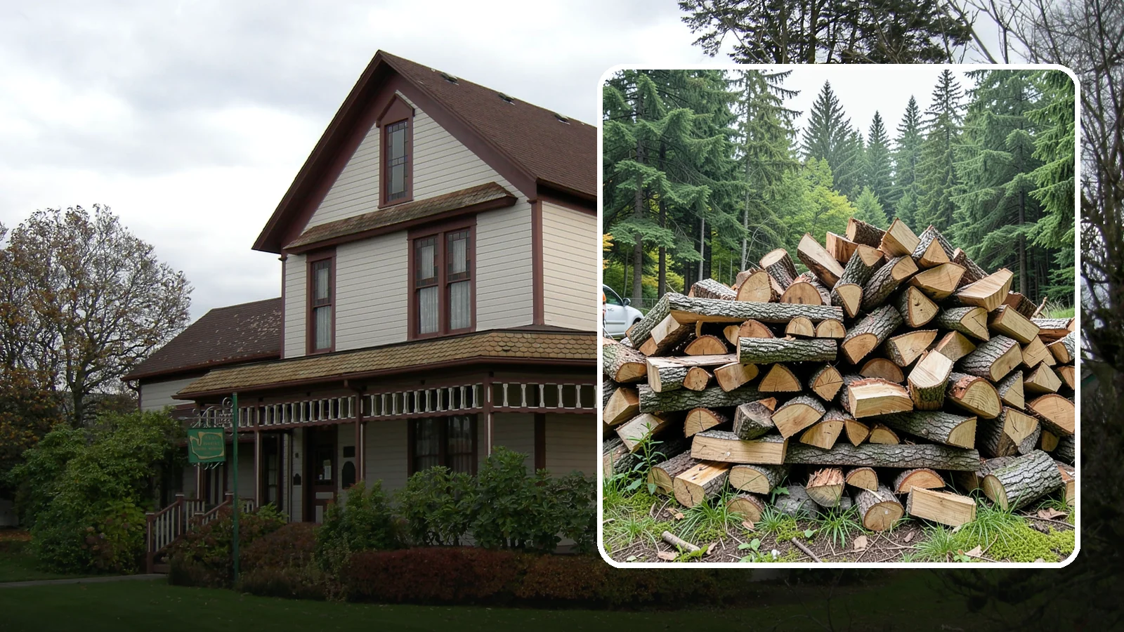 Firewood Disposal in Sumner, Pierce County, WA - Our firewood disposal service hauls away old, unwanted, or unusable wood so you can reclaim your space.