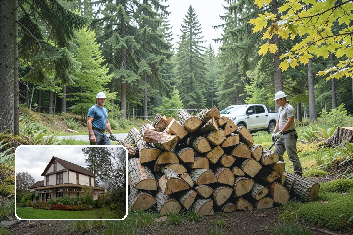 Firewood Disposal in Sumner, Pierce County, WA - Clears out old or unusable wood fast