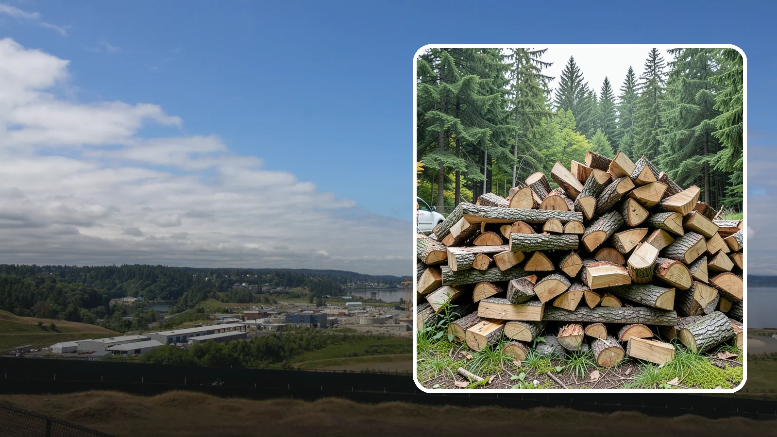 Firewood Disposal in University Place, Pierce County, WA - Our firewood disposal service hauls away old, unwanted, or unusable wood so you can reclaim your space.