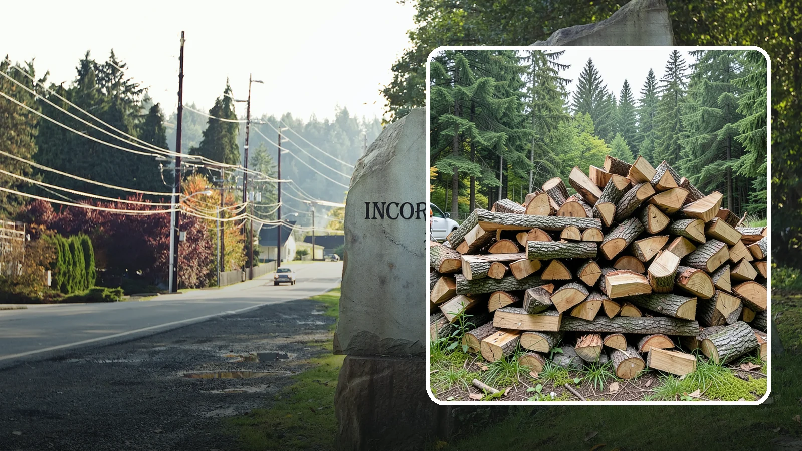 Firewood Disposal in Wilkeson, Pierce County, WA - Our firewood disposal service hauls away old, unwanted, or unusable wood so you can reclaim your space.