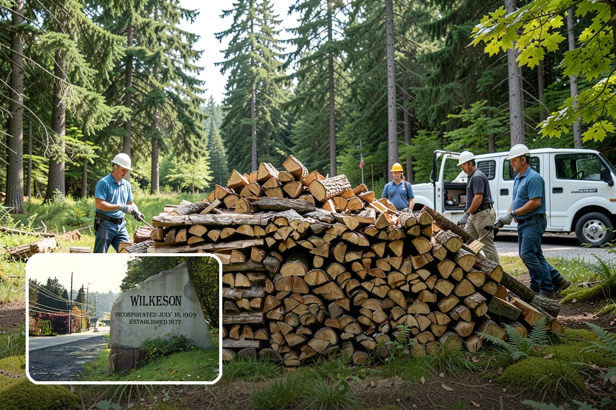 Firewood Disposal in Wilkeson, Pierce County, WA - Clears out old or unusable wood fast