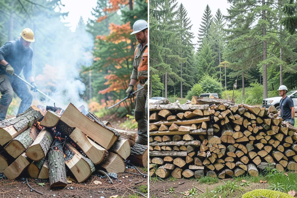 Firewood Disposal in Woodinville, King County, WA - Show us the wood you want removed