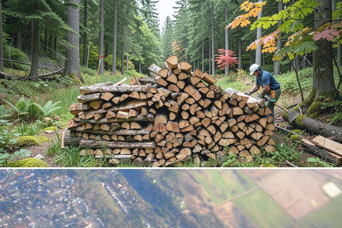 Firewood Estimates in Algona, King County, WA - Available any time, and especially helpful when planning your budget ahead of the heating season.