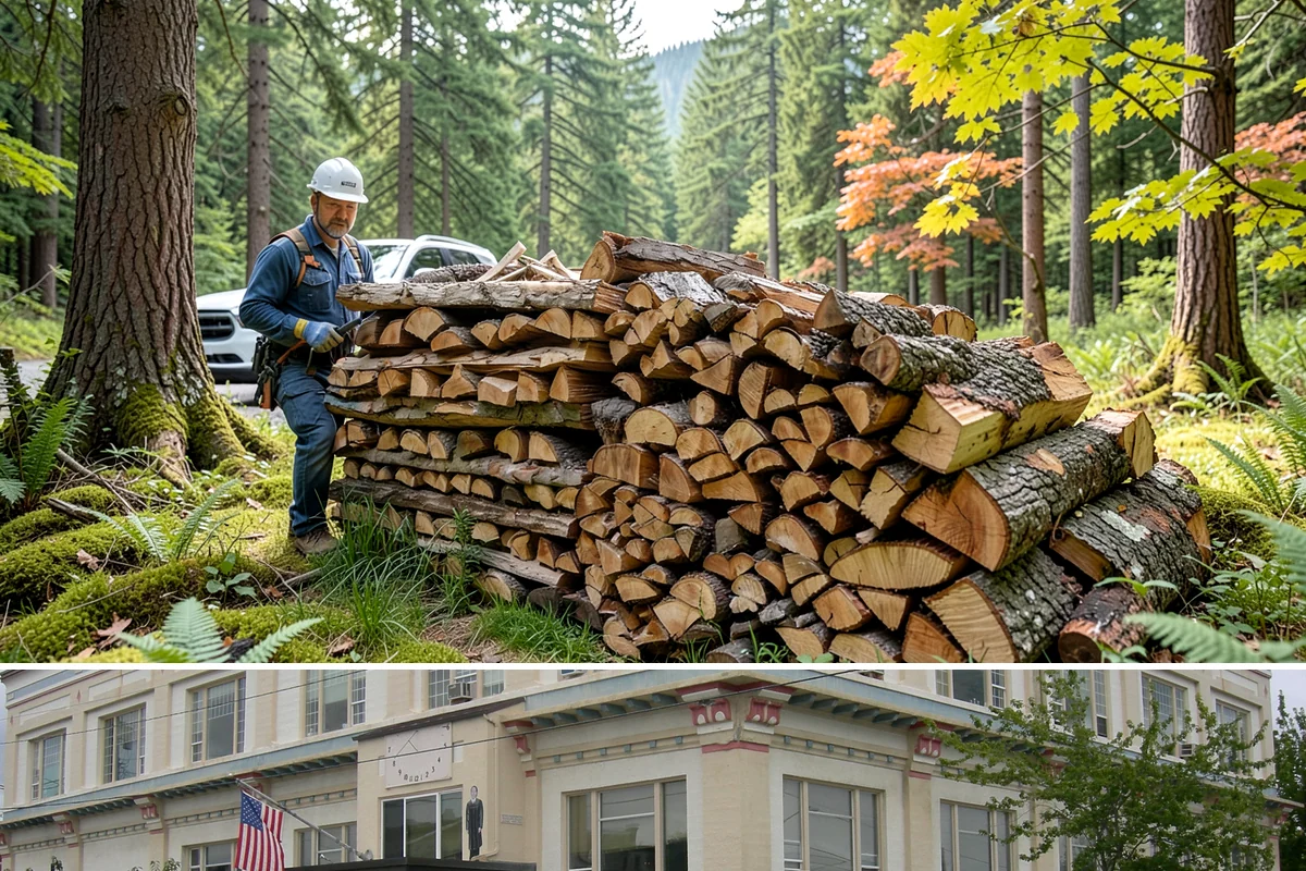 Firewood Estimates in Anacortes, Skagit County, WA - Available any time, and especially helpful when planning your budget ahead of the heating season.