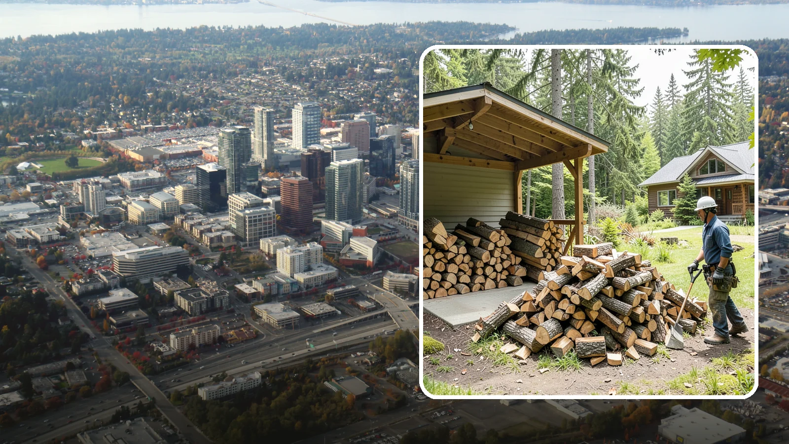 Firewood Estimates in Bellevue, King County, WA - Our firewood estimates give you clear, upfront pricing for the wood, quantity, and services you need with no surprises.