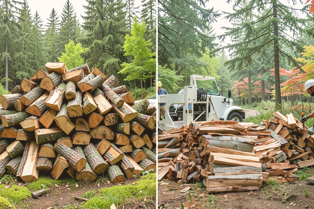 Firewood Estimates in Bellevue, King County, WA - Tell us your quantity, location, and desired services