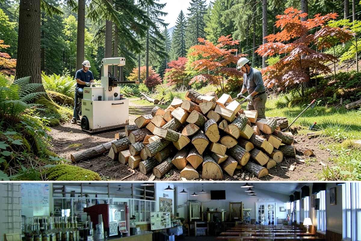 Firewood Estimates in Black Diamond, King County, WA - Available any time, and especially helpful when planning your budget ahead of the heating season.