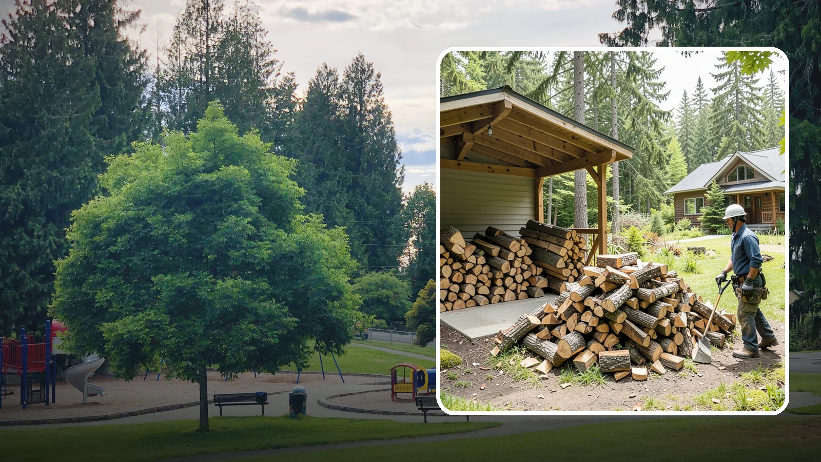 Firewood Estimates in Bonney Lake, Pierce County, WA - Our firewood estimates give you clear, upfront pricing for the wood, quantity, and services you need with no surprises.
