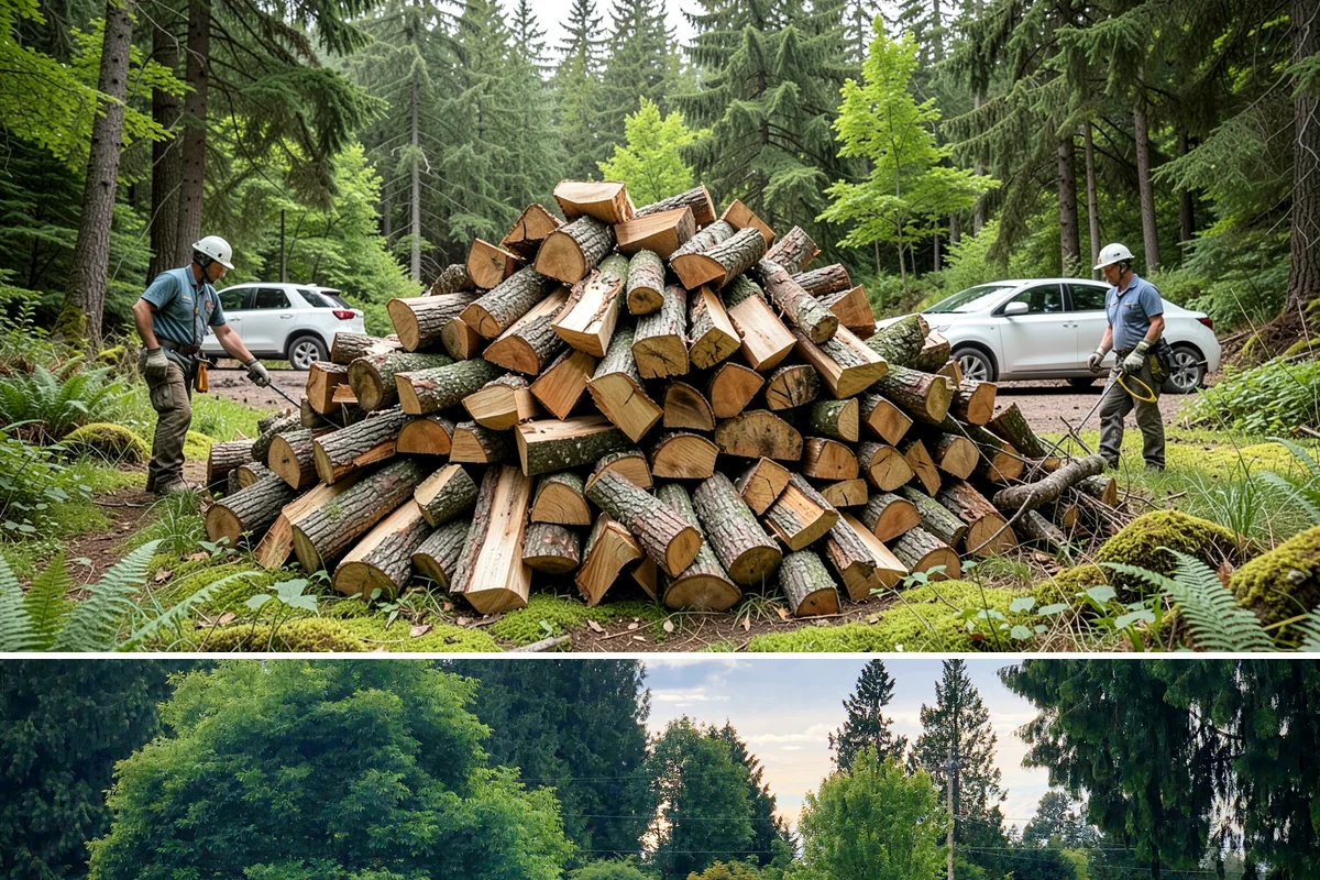 Firewood Estimates in Bonney Lake, Pierce County, WA - Available any time, and especially helpful when planning your budget ahead of the heating season.