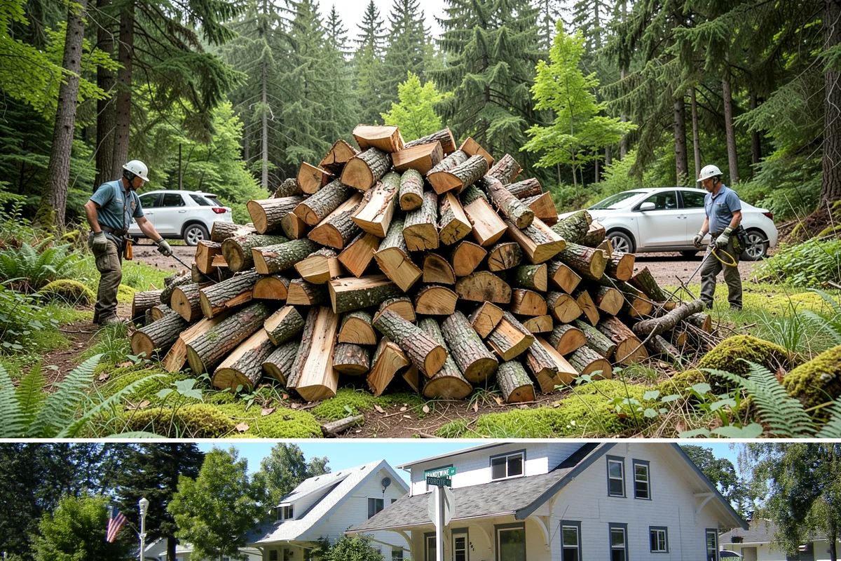 Firewood Estimates in DuPont, Pierce County, WA - Available any time, and especially helpful when planning your budget ahead of the heating season.