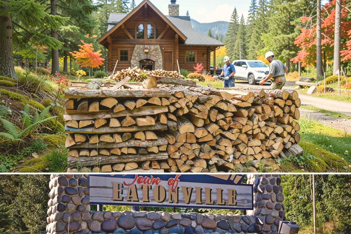 Firewood Estimates in Eatonville, Pierce County, WA - Available any time, and especially helpful when planning your budget ahead of the heating season.