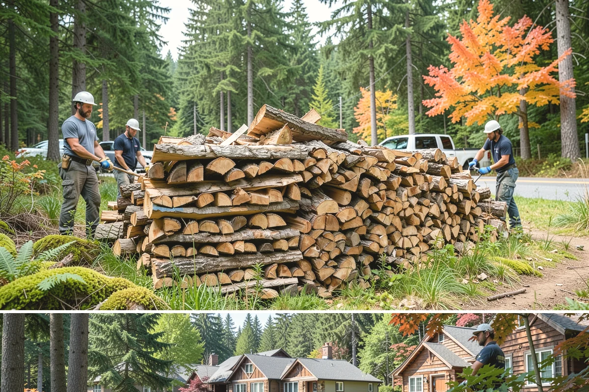 Firewood Estimates in Edgewood, WA - Available any time, and especially helpful when planning your budget ahead of the heating season.
