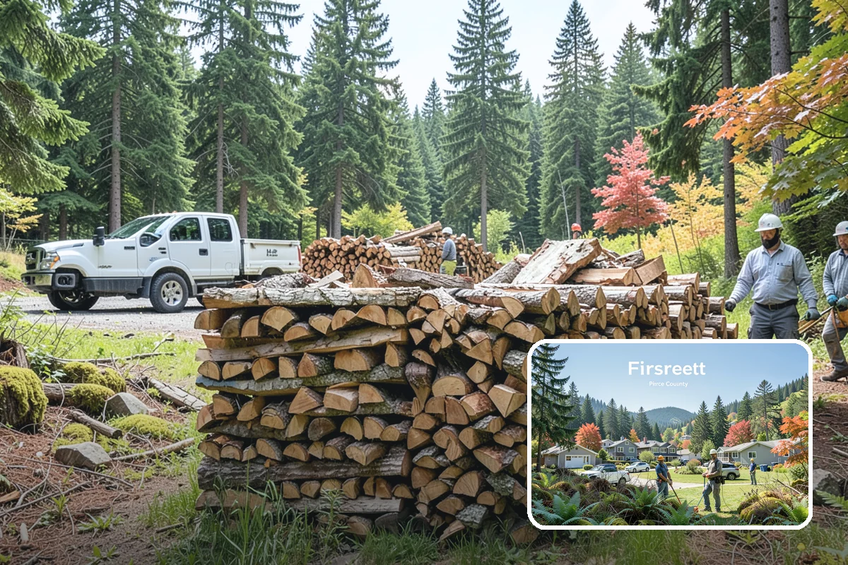 Firewood Estimates in Fircrest, Pierce County, WA - Clear, upfront pricing with no surprises
