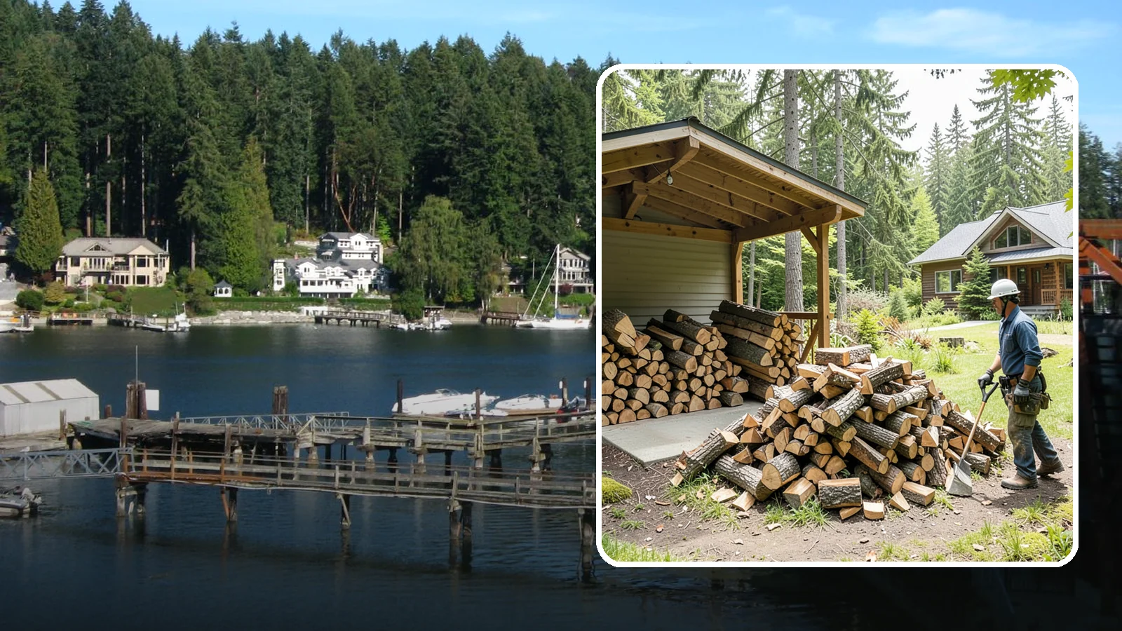 Firewood Estimates in Gig Harbor, Pierce County, WA - Our firewood estimates give you clear, upfront pricing for the wood, quantity, and services you need with no surprises.
