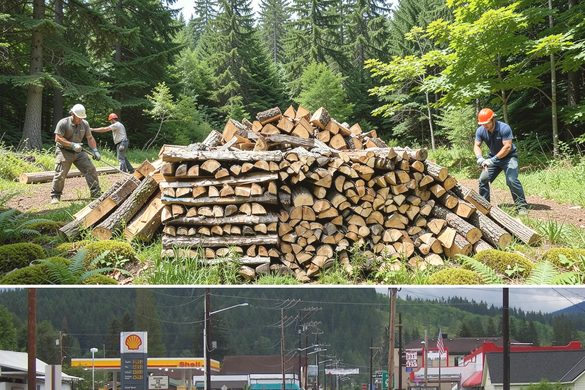 Firewood Estimates in Granite Falls, Snohomish County, WA - Available any time, and especially helpful when planning your budget ahead of the heating season.