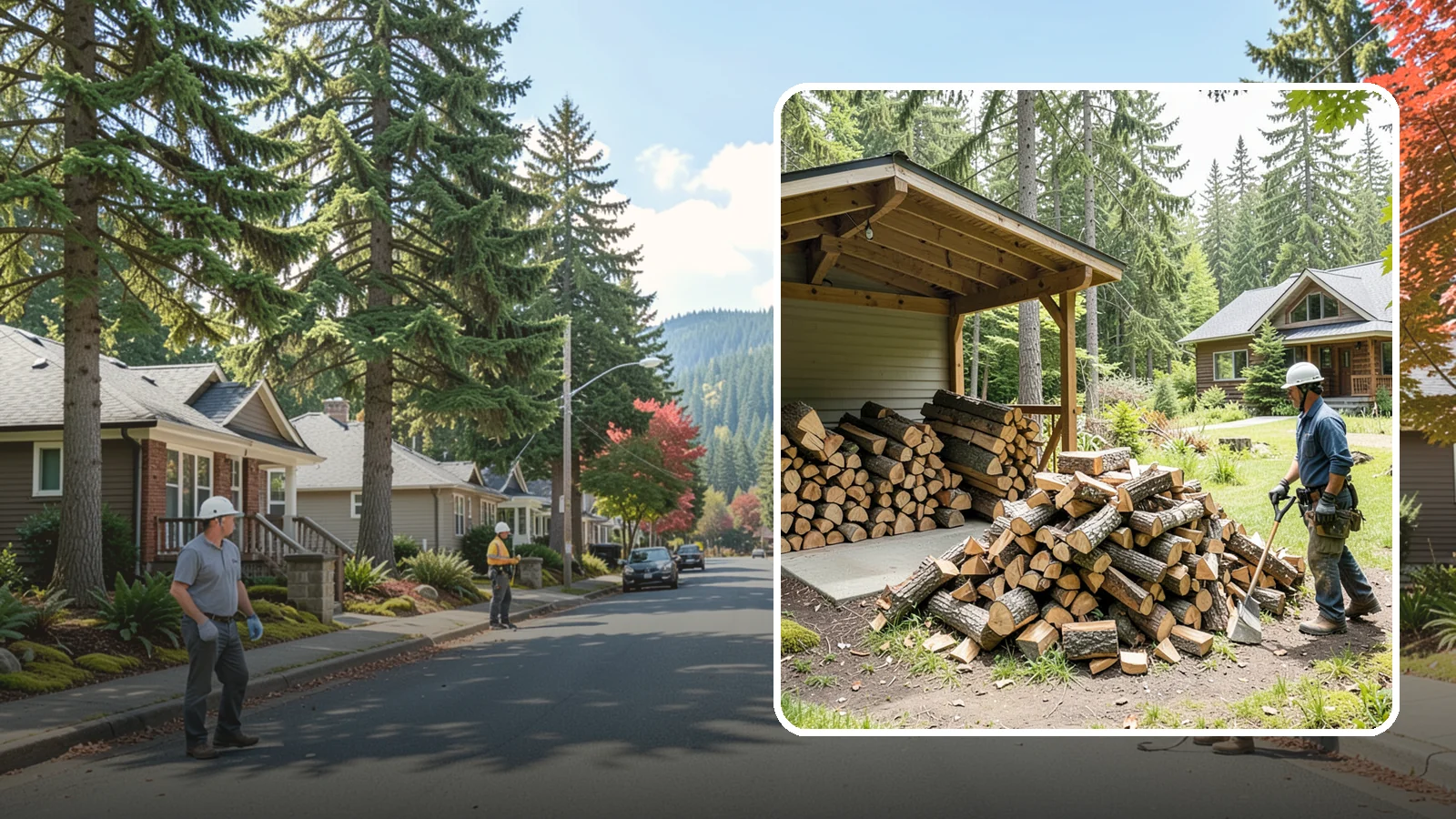 Firewood Estimates in Hunts Point, King County, WA - Our firewood estimates give you clear, upfront pricing for the wood, quantity, and services you need with no surprises.