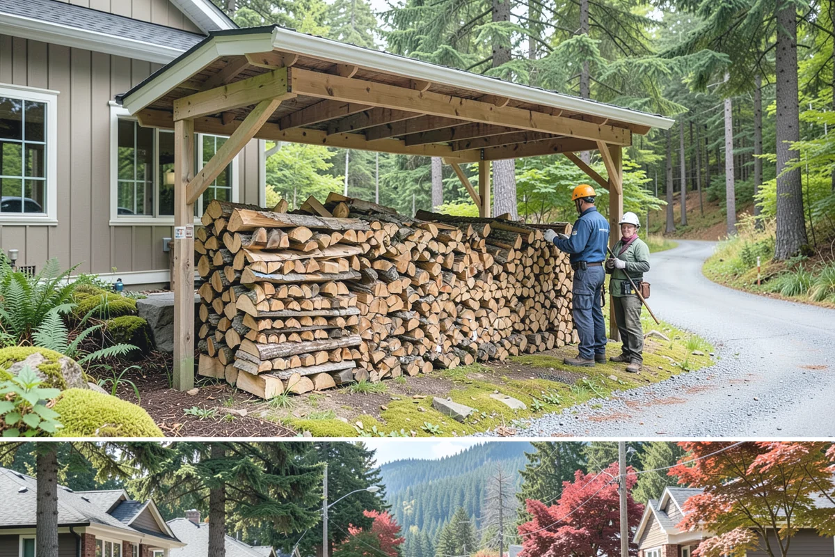 Firewood Estimates in Hunts Point, King County, WA - Available any time, and especially helpful when planning your budget ahead of the heating season.