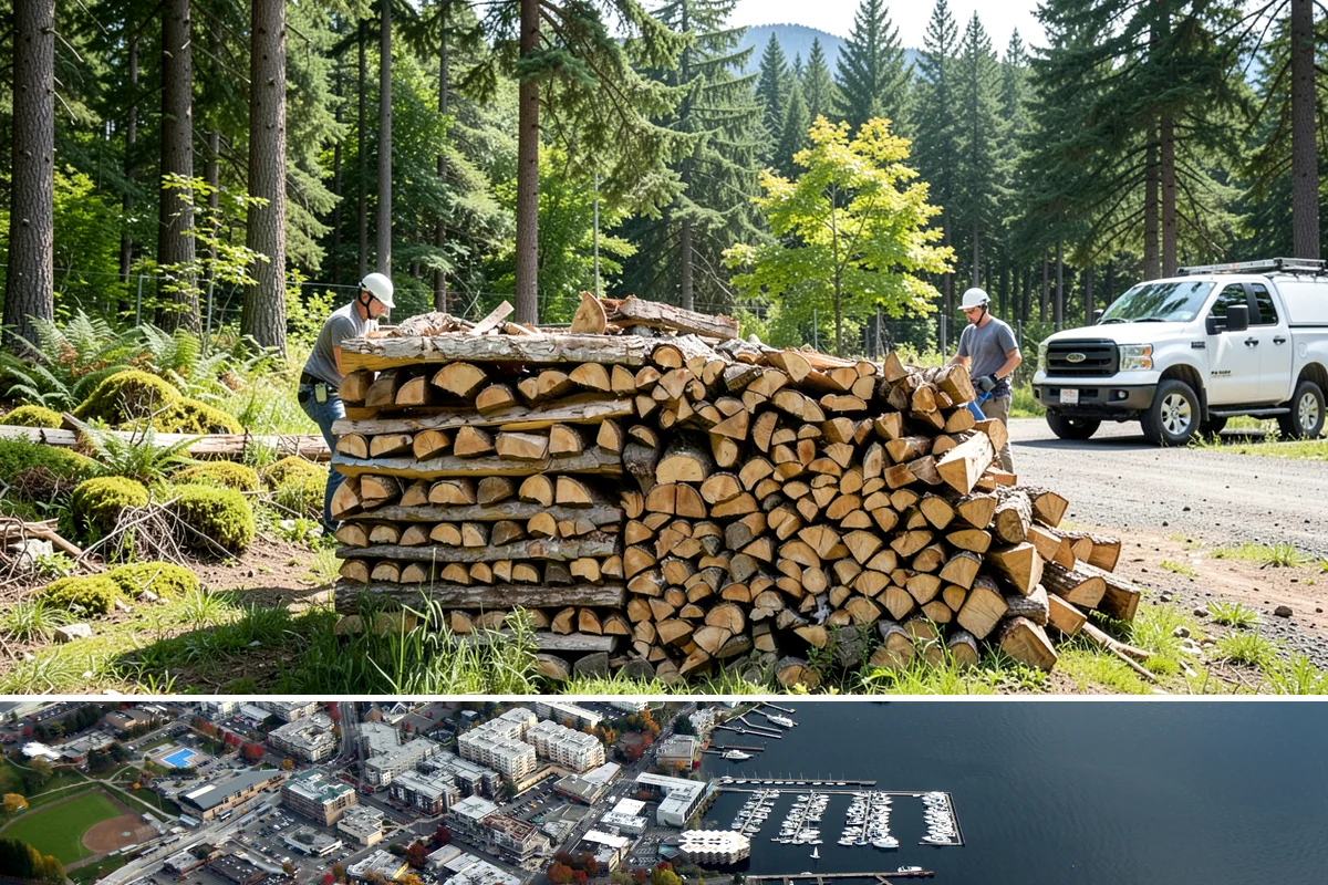 Firewood Estimates in Kirkland, King County, WA - Available any time, and especially helpful when planning your budget ahead of the heating season.