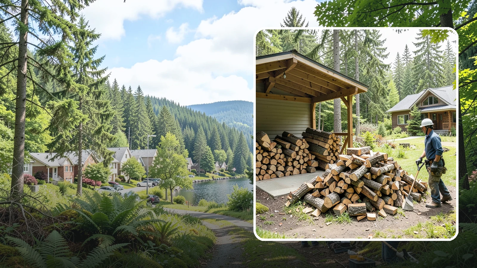 Firewood Estimates in Lake Forest Park, King County, WA - Our firewood estimates give you clear, upfront pricing for the wood, quantity, and services you need with no surprises.