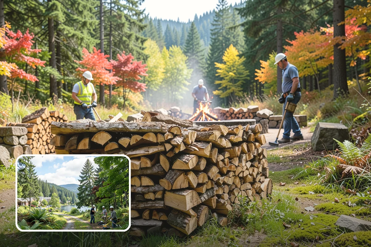 Firewood Estimates in Lake Forest Park, King County, WA - Clear, upfront pricing with no surprises