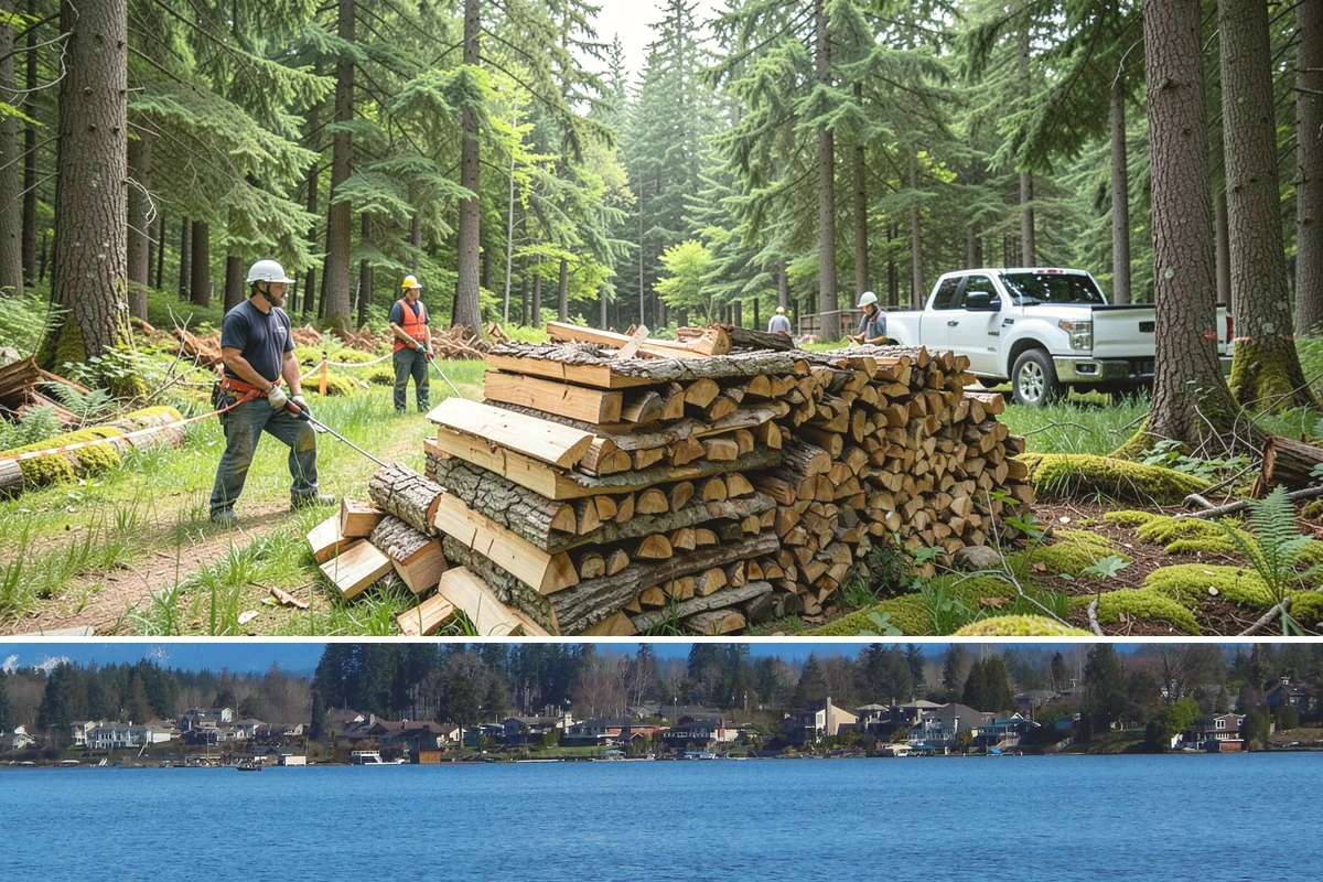 Firewood Estimates in Lake Stevens, Snohomish County, WA - Available any time, and especially helpful when planning your budget ahead of the heating season.