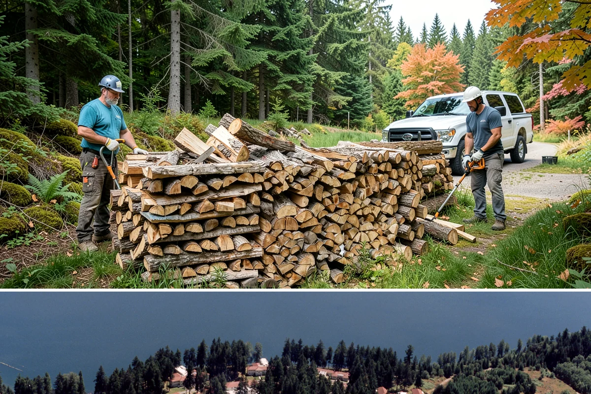 Firewood Estimates in Lakewood, Pierce County, WA - Available any time, and especially helpful when planning your budget ahead of the heating season.
