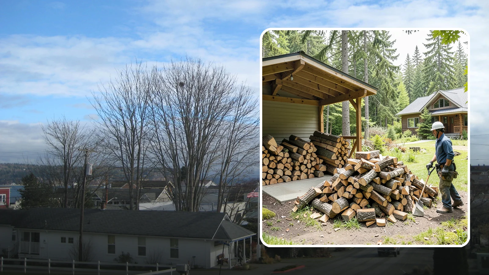 Firewood Estimates in Langley, Island County, WA - Our firewood estimates give you clear, upfront pricing for the wood, quantity, and services you need with no surprises.