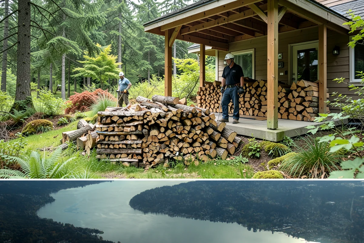 Firewood Estimates in Sammamish, King County, WA - Available any time, and especially helpful when planning your budget ahead of the heating season.