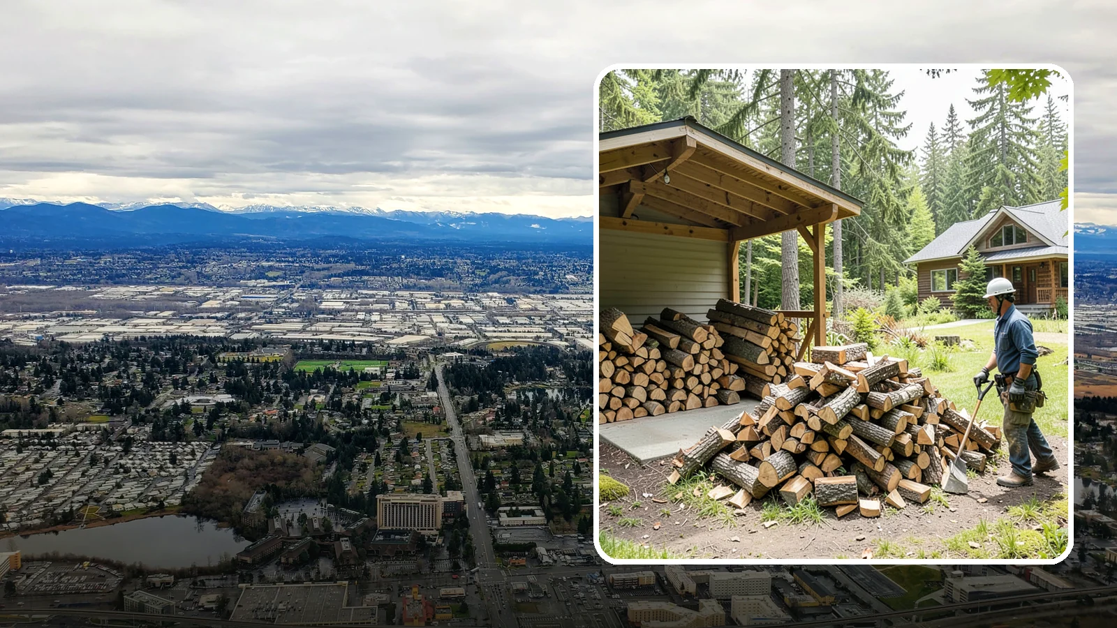 Firewood Estimates in SeaTac, King County, WA - Our firewood estimates give you clear, upfront pricing for the wood, quantity, and services you need with no surprises.