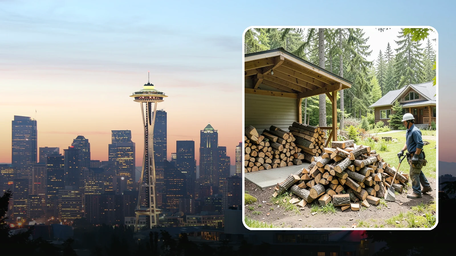 Firewood Estimates in Seattle, King County, WA - Our firewood estimates give you clear, upfront pricing for the wood, quantity, and services you need with no surprises.