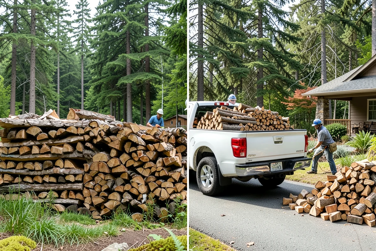 Firewood Estimates in Sedro-Woolley, Skagit County, WA - Tell us your quantity, location, and desired services