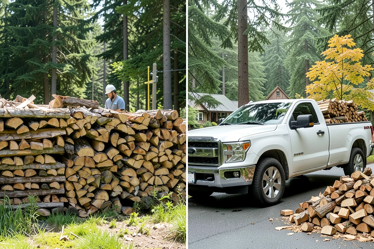Firewood Estimates in Snoqualmie, King County, WA - Tell us your quantity, location, and desired services