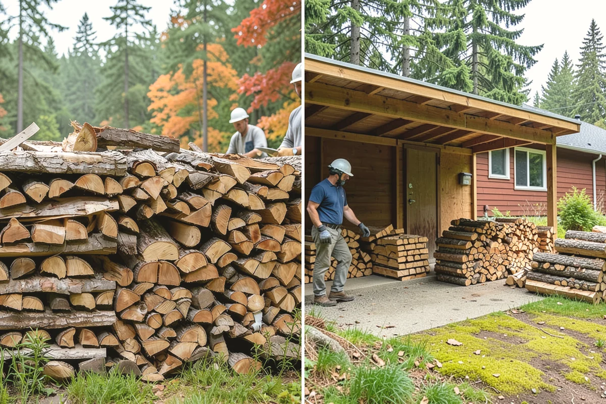 Firewood Estimates in Steilacoom, Pierce County, WA - Tell us your quantity, location, and desired services