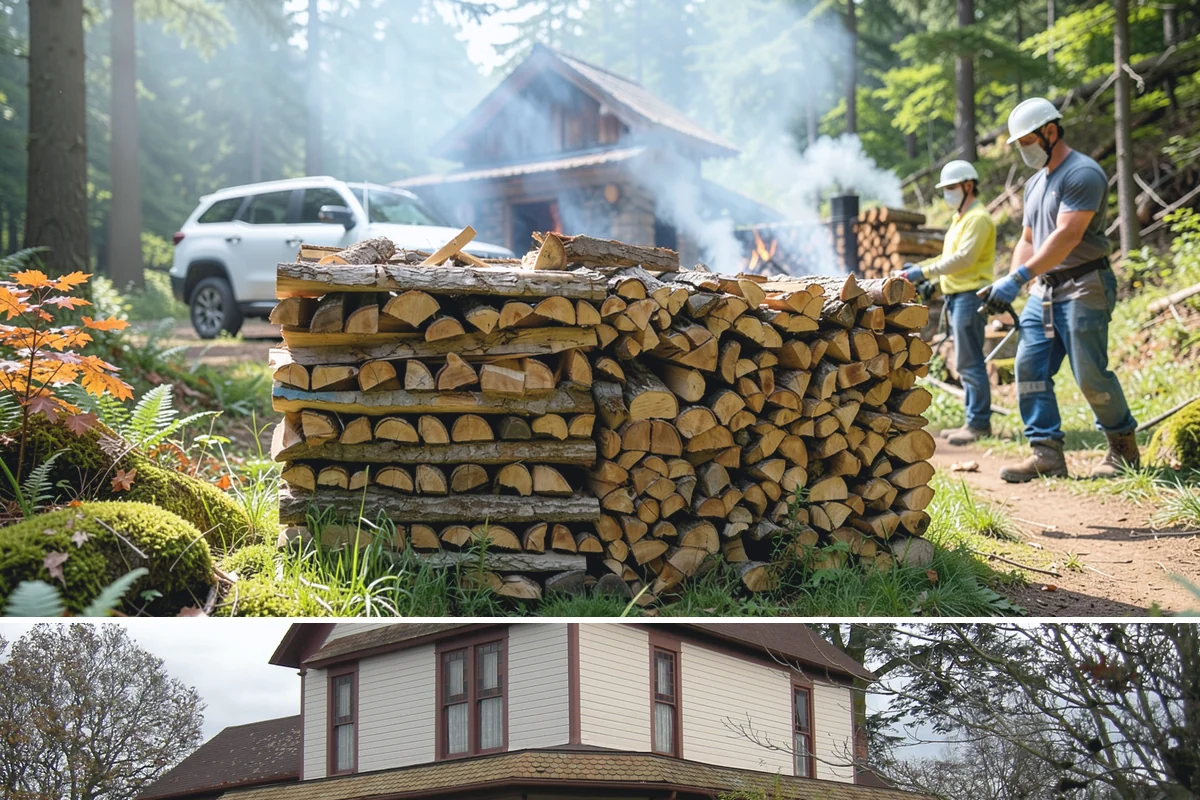 Firewood Estimates in Sumner, Pierce County, WA - Available any time, and especially helpful when planning your budget ahead of the heating season.