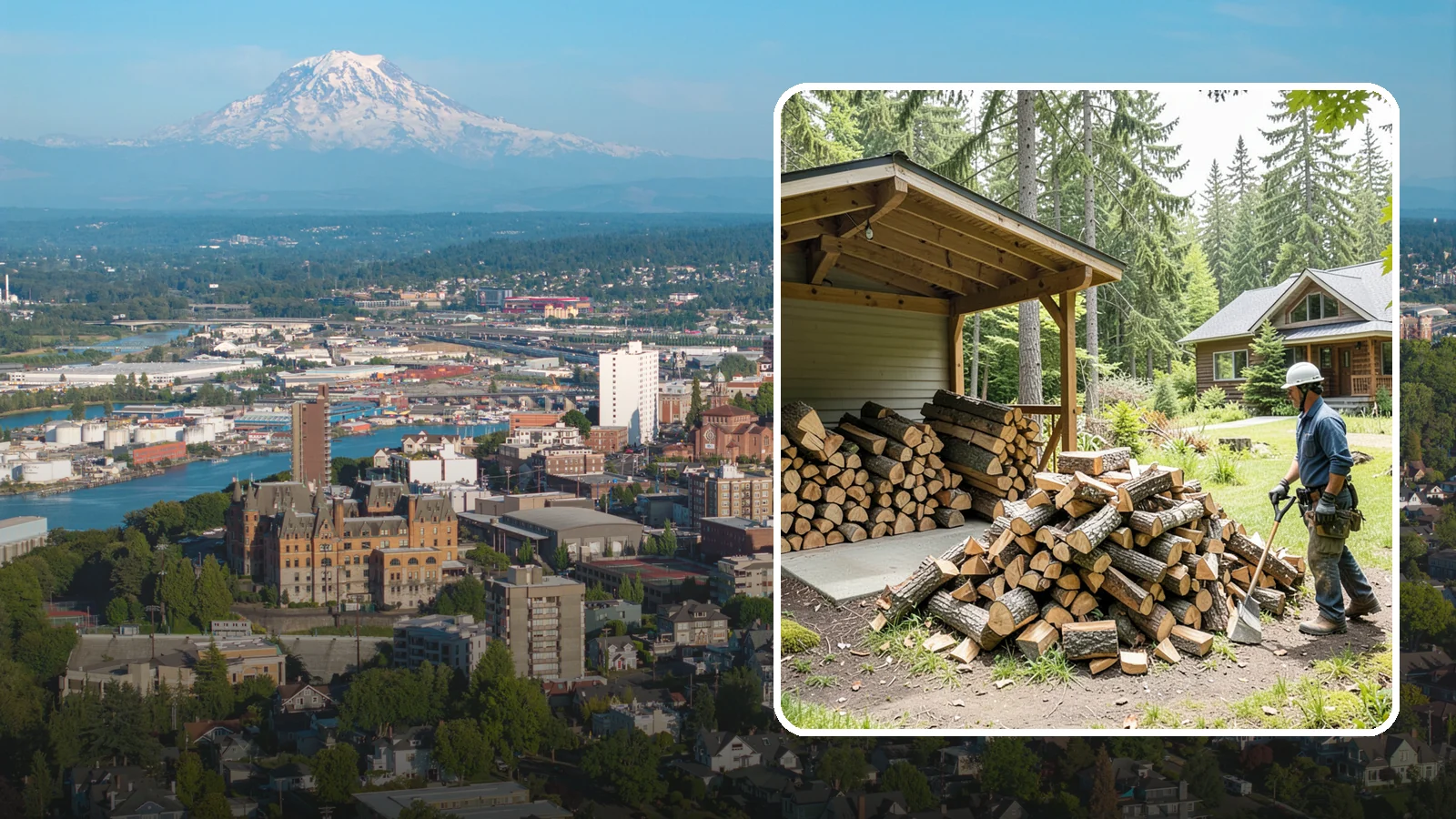 Firewood Estimates in Tacoma, Pierce County, WA - Our firewood estimates give you clear, upfront pricing for the wood, quantity, and services you need with no surprises.